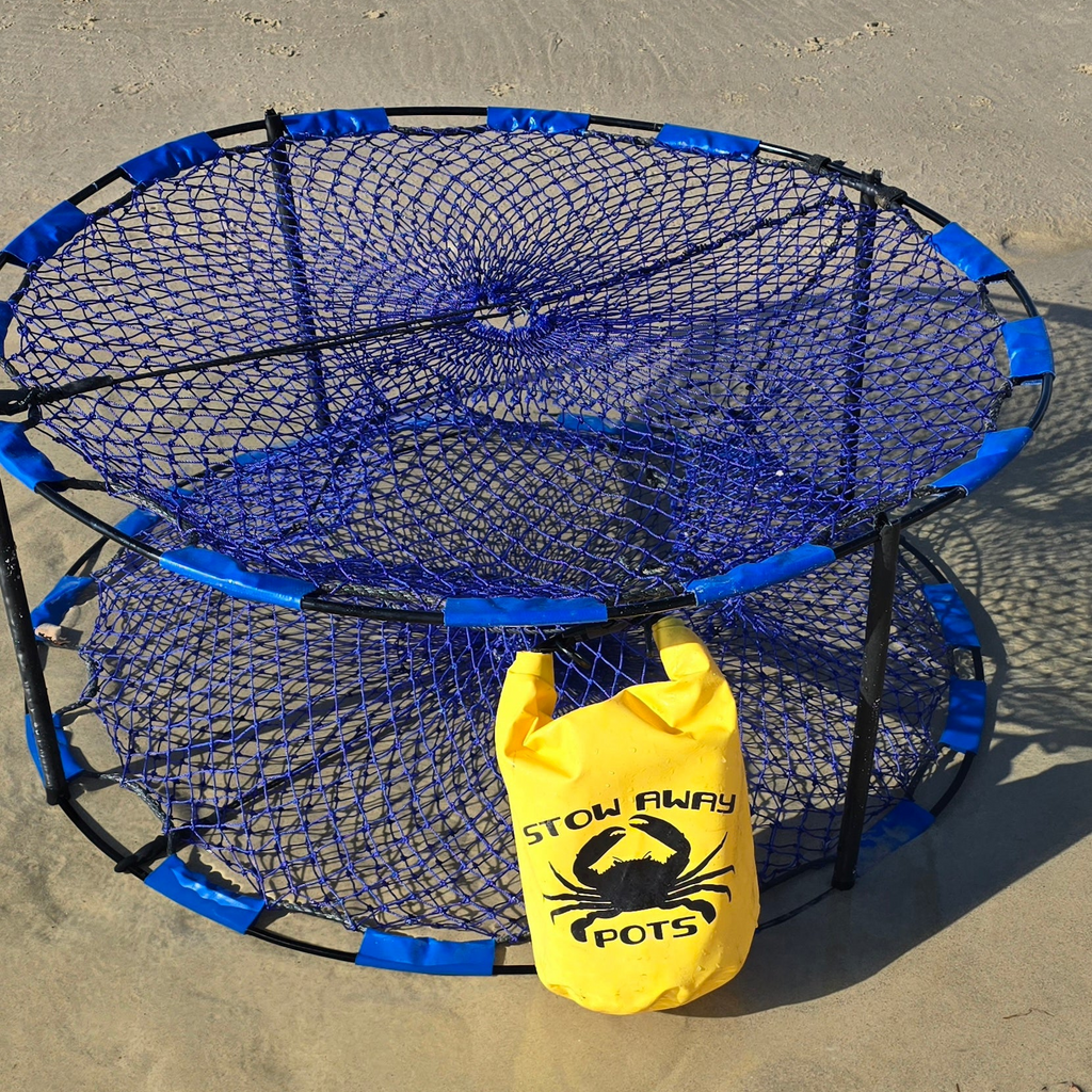 StowAway Collapsible Crab Pot Kit - Yellow Bag