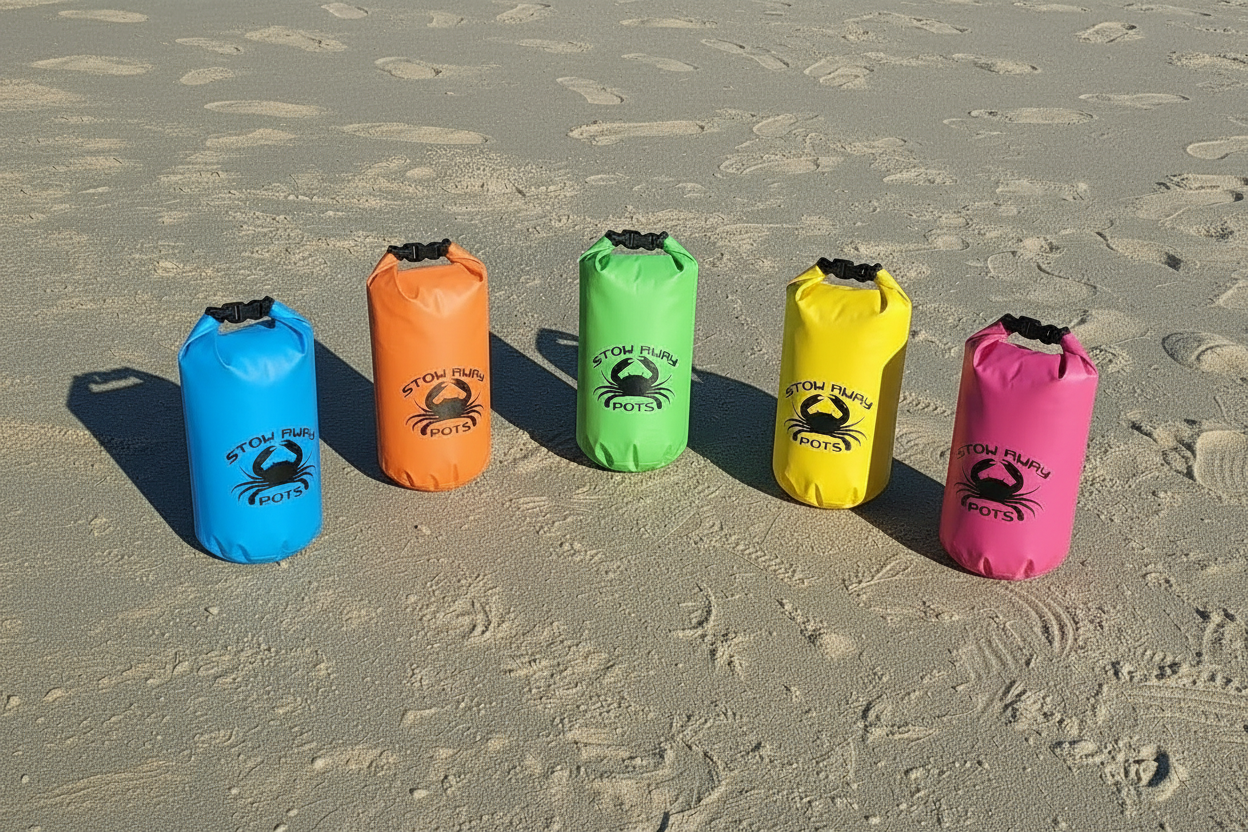 StowAway Collapsible Crab Pot Kit - Blue Bag