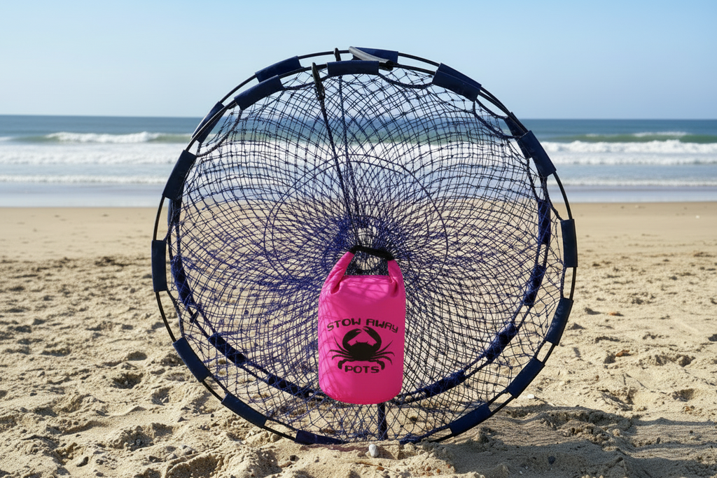 StowAway Collapsible Crab Pot Kit - Pink Bag (Copy) (Copy)