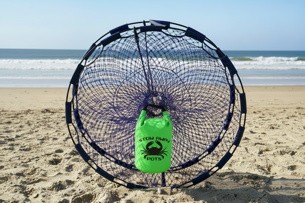 StowAway Collapsible Crab Pot Kit - Green Bag (Copy) (Copy) (Copy)